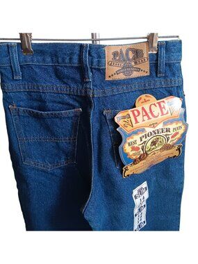 26x29 NWT NEW Kids PACE Jeans Size 14 SLIM Jeans 100% Cotton Dark Blue Jeans